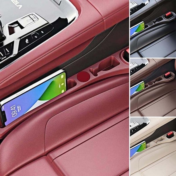 Sakerplus Car Seat Gap Filler Storage Box
