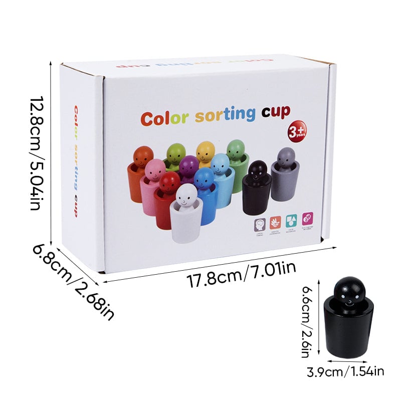 Color Sorting Cups