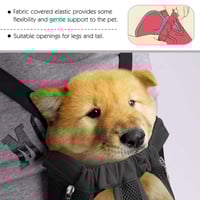 Portable Dog Front Carrier Backpack