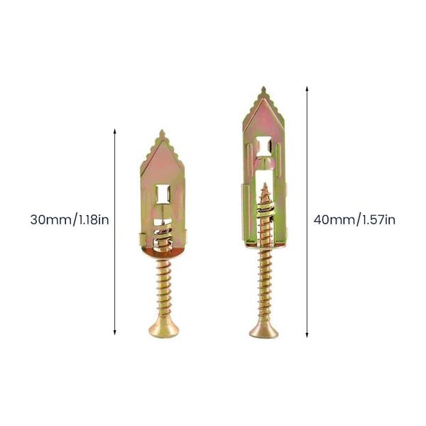10 ST Expansionsplugg för Gipsskivor
