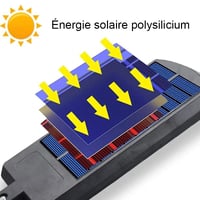 Lampe LED Solaire Extérieure