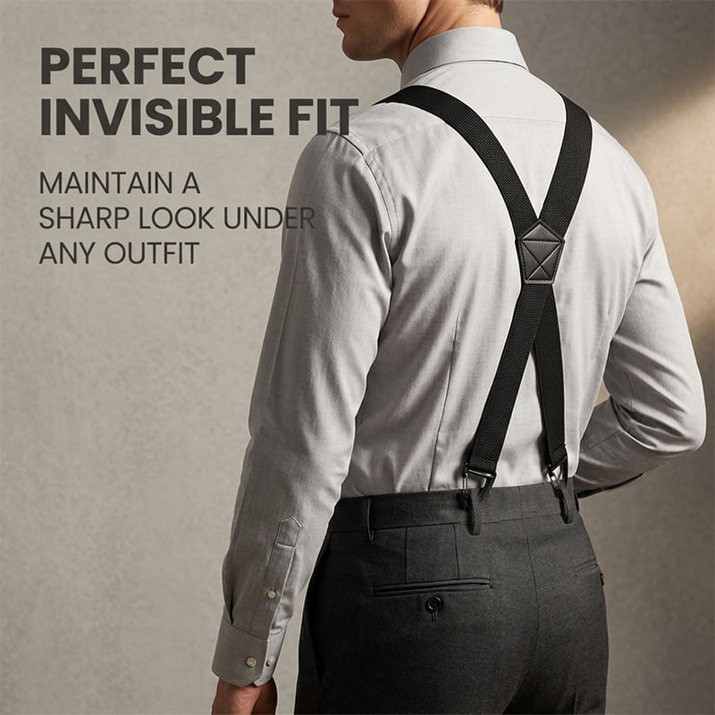 Men's 4-Clip Suspenders