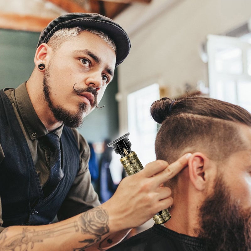 Knurled Handle Electric Hair Clipper