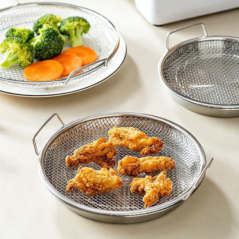 Oil Draining & Food Strainer Tray