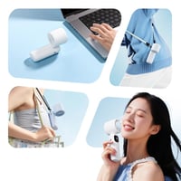 Foldable Ice Cooling Handheld Fan