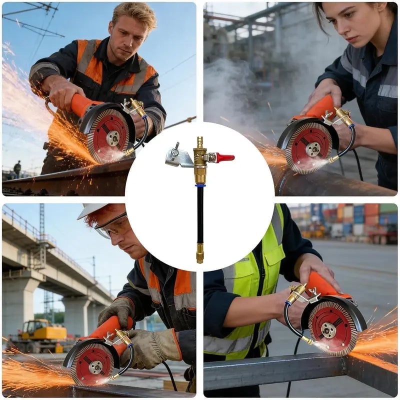 Sakerplus® Angle Grinder Water Sprayer Attachment