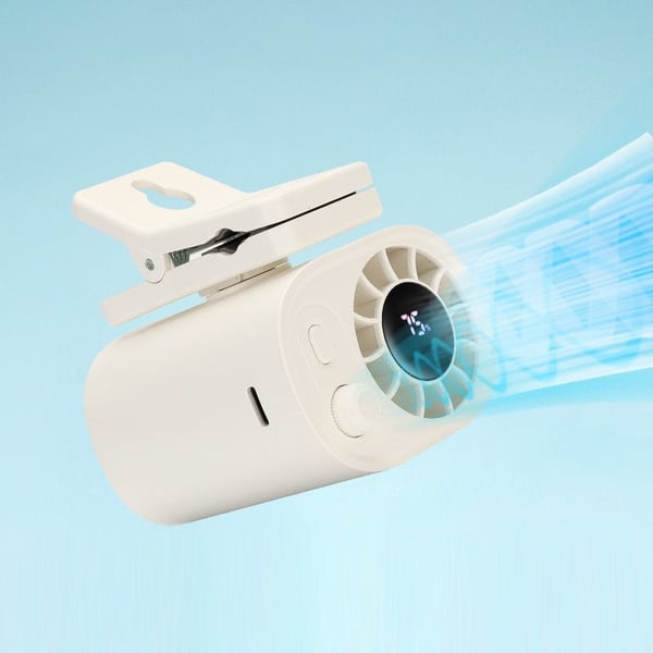 Outdoor clip waist fan