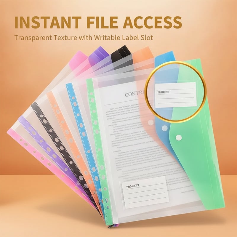 11-Hole 3D Document Pocket