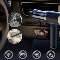 Kabelloser 2-in-1-Mini-Staubsauger und -Gebläse