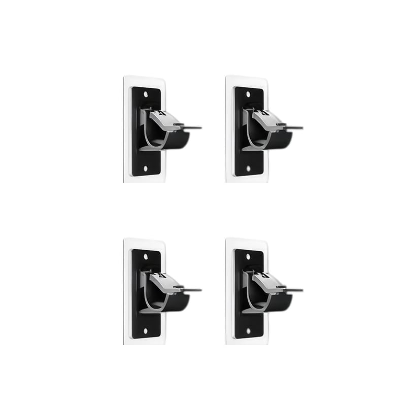 No Drill Curtain Rod Brackets