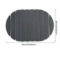 Sakerplus Collapsible Diatomaceous Dish Drying Mat