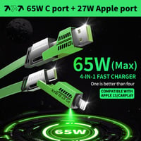 4 in 1 Charging Cable 65W