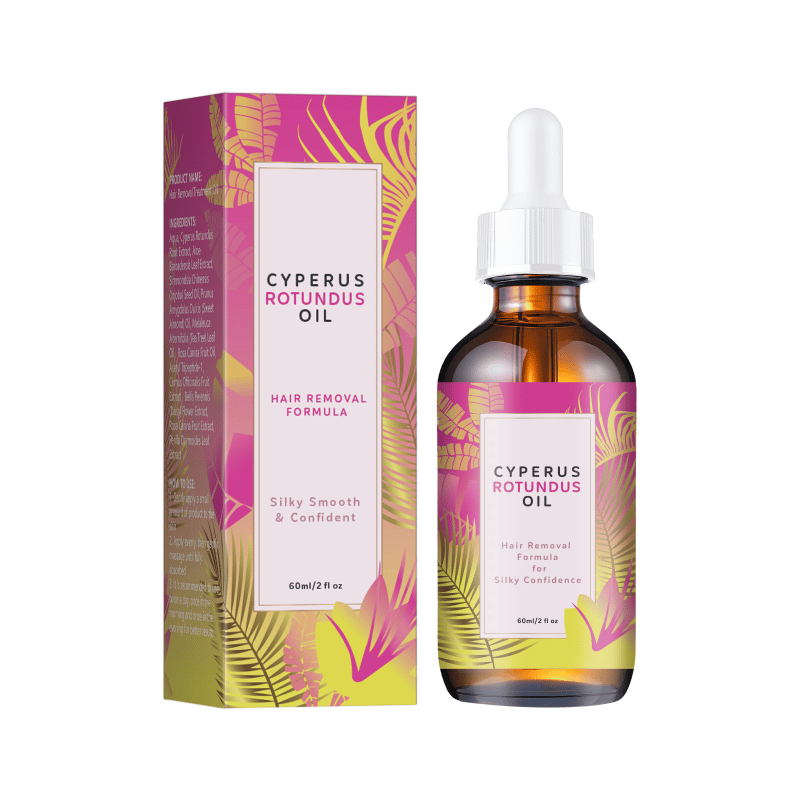 Cyperus Rotundus Oil for Natural Permanent Hair Reduction