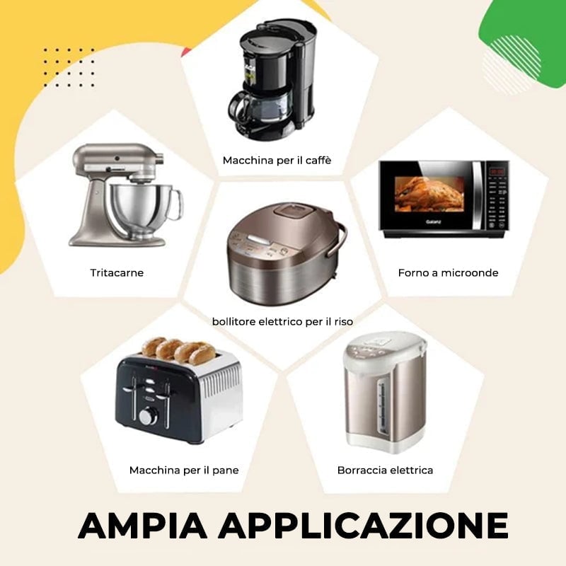 Organizzatore di cavi universale per elettrodomestici