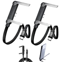 2-in-1 Invisible Holder Charger Cable