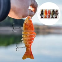 Multi-segmented Fish Swimbait Lure Set