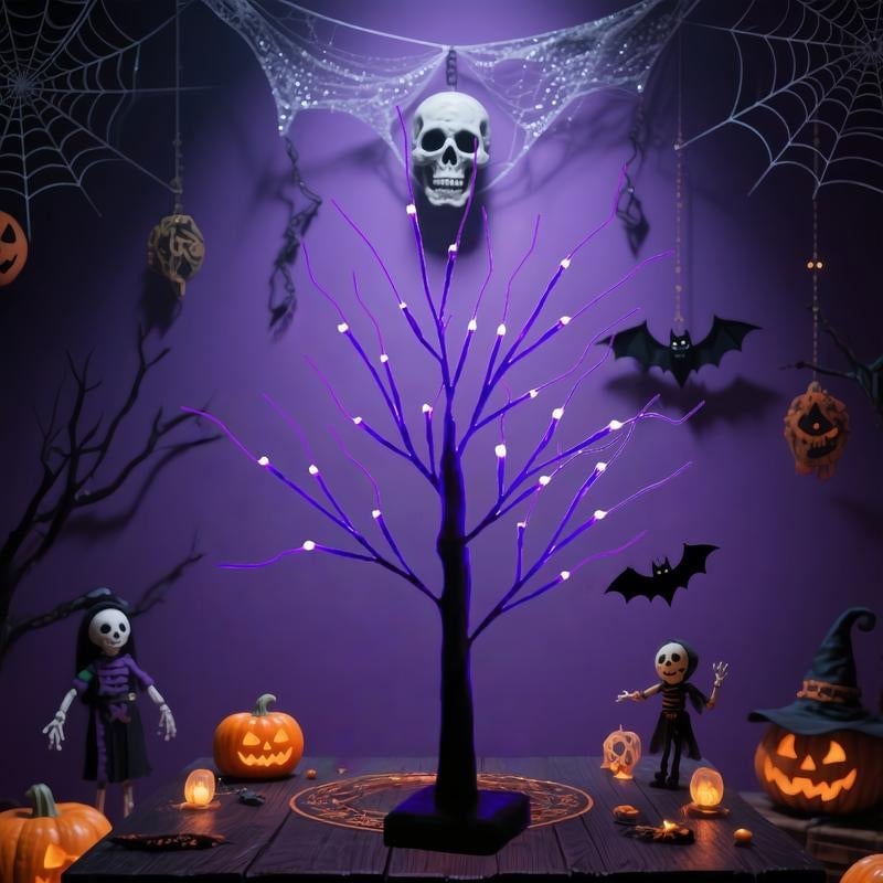 Lichterketten für Halloween-Partys