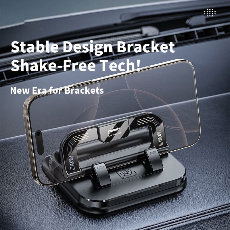 Foldable Silicone Parking Plate Phone Holder