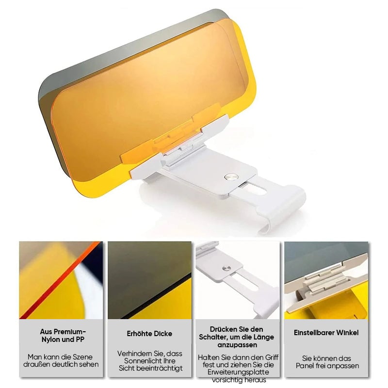 Blendfreies Auto-Windschutzscheibenvisier