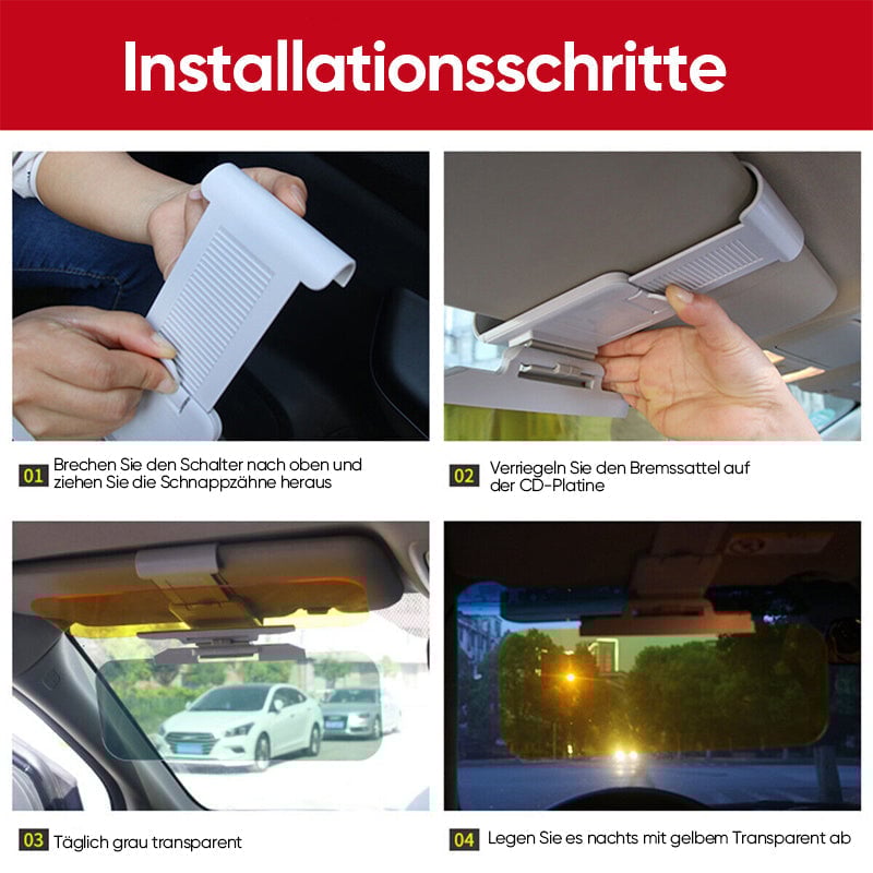 Blendfreies Auto-Windschutzscheibenvisier