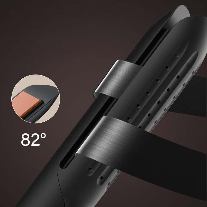 Mini anti-perm hair straightener