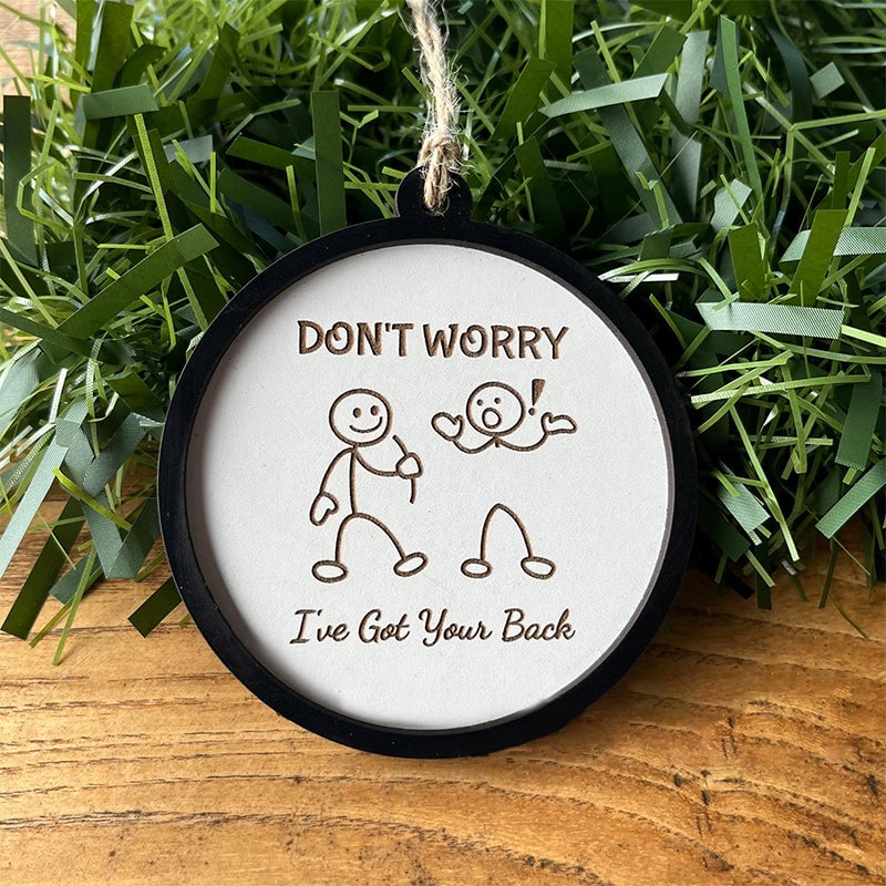 🎄Funny Wooden Tree Ornament