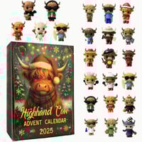 Christmas Countdown Cow Blind Box