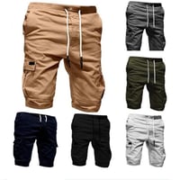 Herr shorts med fickor