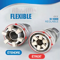 Clé à douille universelle multifonction