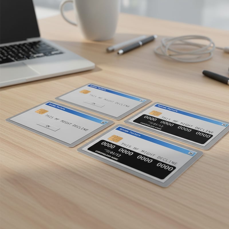 Fun Credit Card Stickers