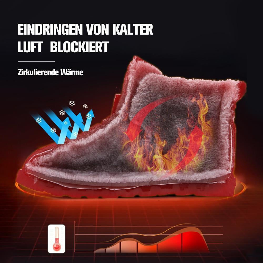 Rutschfeste wasserdichte Schneeschuhe mit selbstklebender Schnalle