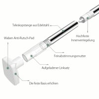 🥼🧥Teleskopkleidung Rod aus Edelstahl