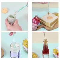 🍴🍰Einziehbarer Mini-Löffel aus Silikon
