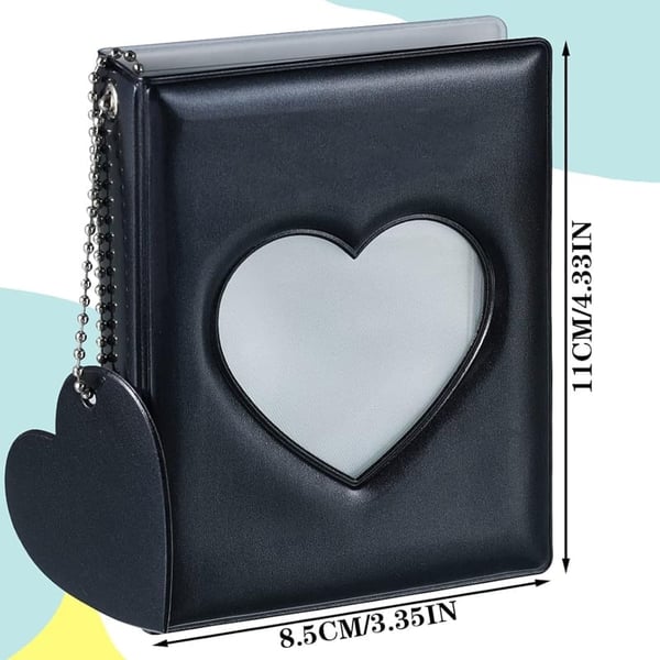 Heart-Shaped Hanging Photo Album