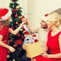 🎅Electric Chimney Climbing Santa Claus Musical Toys🎄