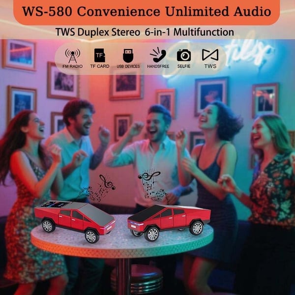 Pickup Truck Model Bluetooth Speaker