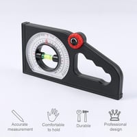 Slope Horizontal Vertical Angle Bevel Protractor Declinometer