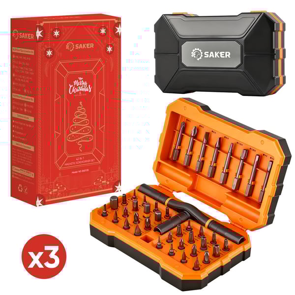 Sakerplus 42 in 1 Magnetic Screwdriver Set-Christmas Version