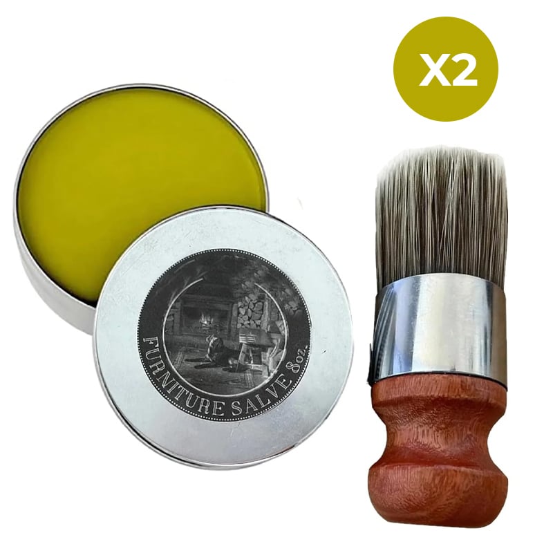 Wise Owl Furniture Salve & Brush