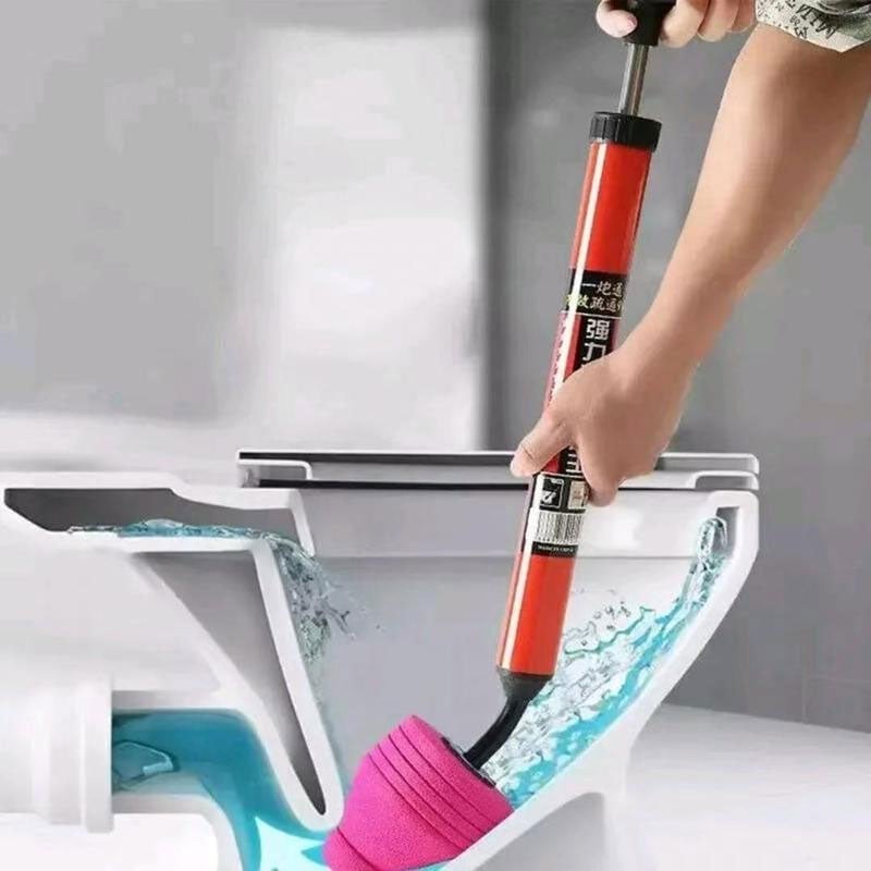 High pressure plunger with integrated pump and handle