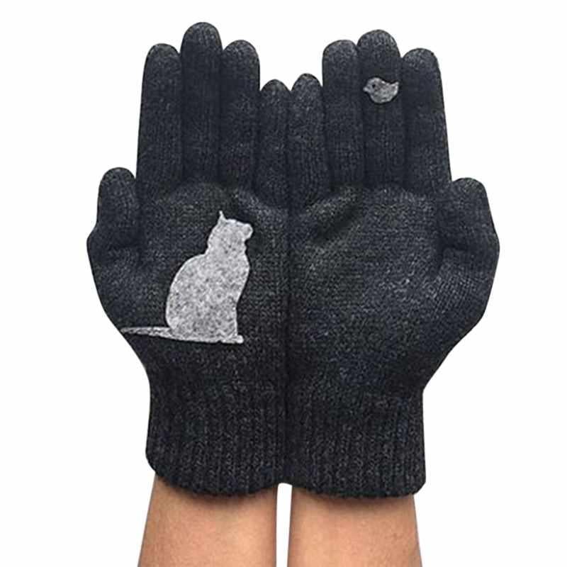 Guantes de Algodón Estilo Gato