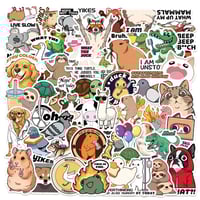 50 Funny Animal stickers