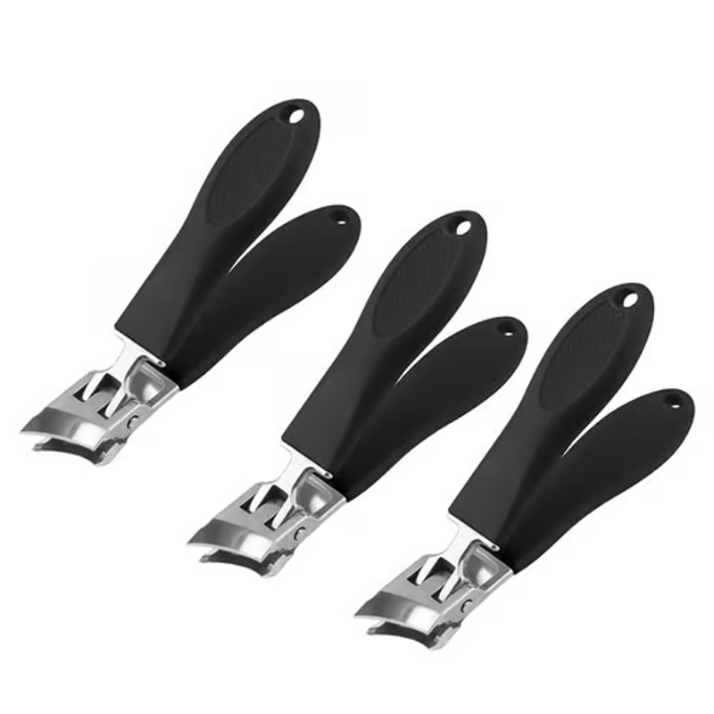 Spritzschutz-Nagelknipser mit abgeschrägter Form