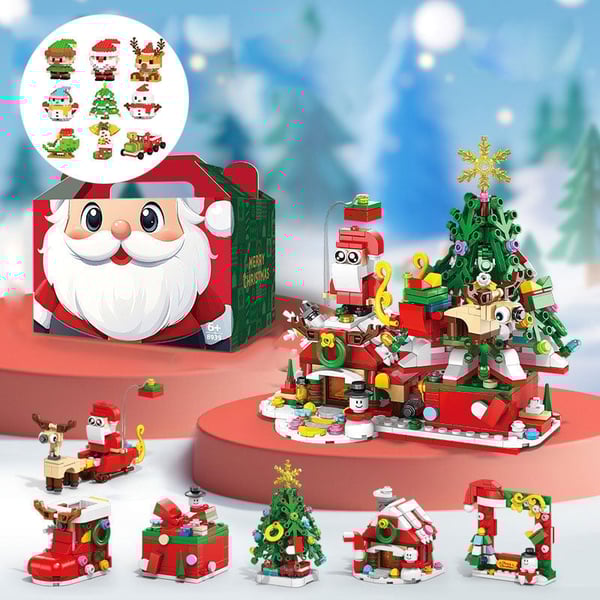 Sakerplus Christmas element building blocks