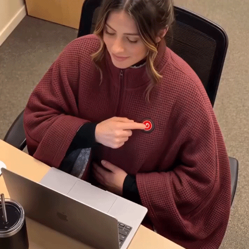 Heated Scarf Gif