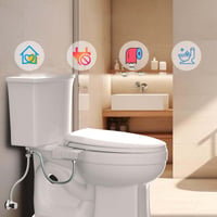 Ikke-elektriske lille bidet med knapper