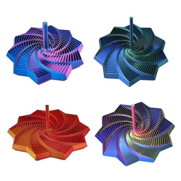 New 3D Printed Handheld Star Sensory Fidget Toy