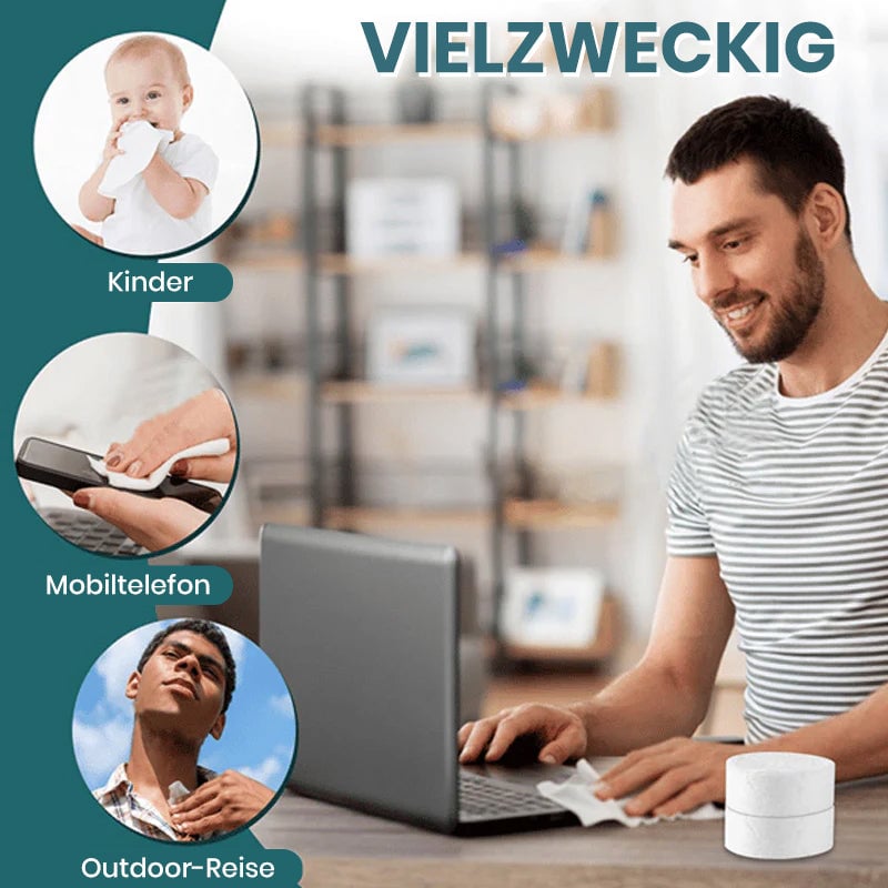 Komprimierte Handtuchtabletten