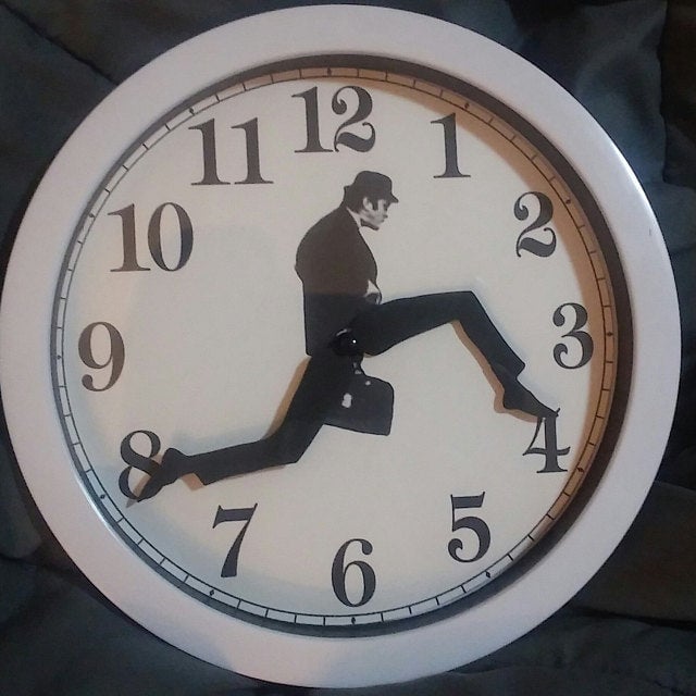 Ministry of Silly Walks Clock