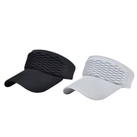 Women's High Ponytail Sun Visor Hat